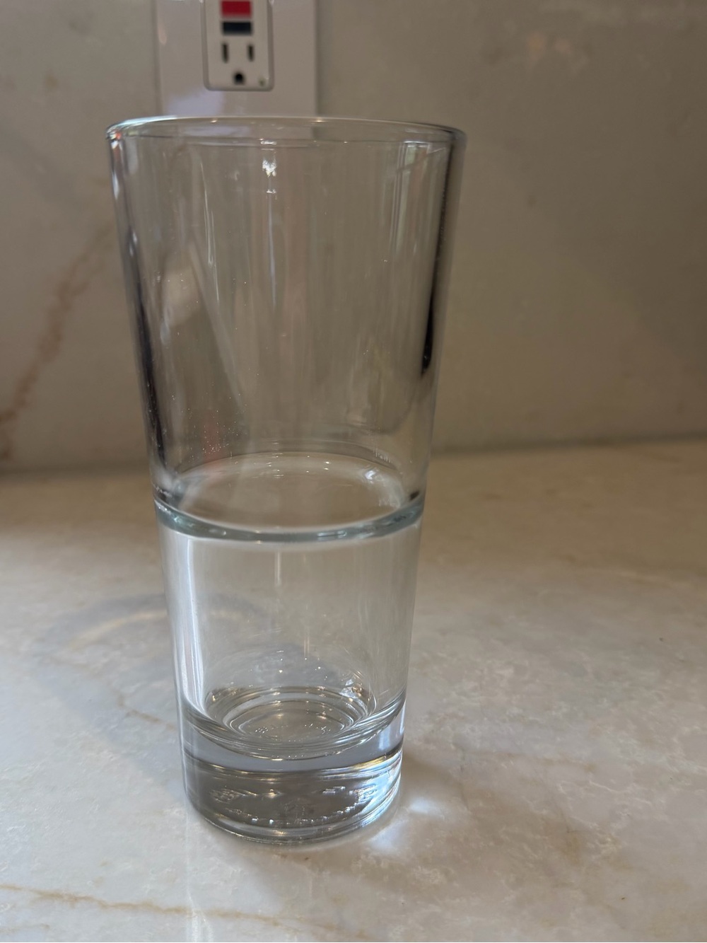 Clear Glass Tumbler - Classic Transparent Drinking Glass